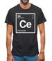 Cerys - Periodic Element Mens T-Shirt