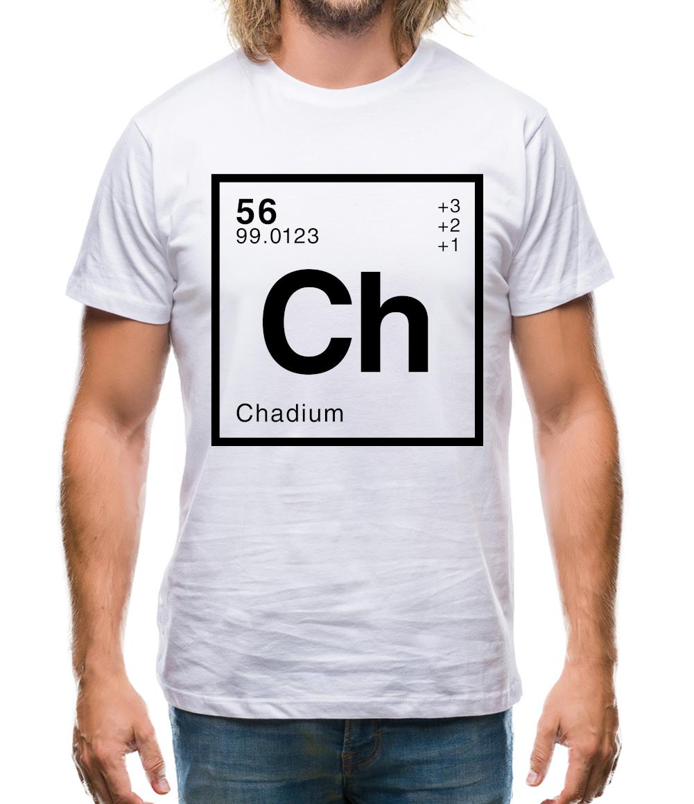 Chad - Periodic Element Mens T-Shirt
