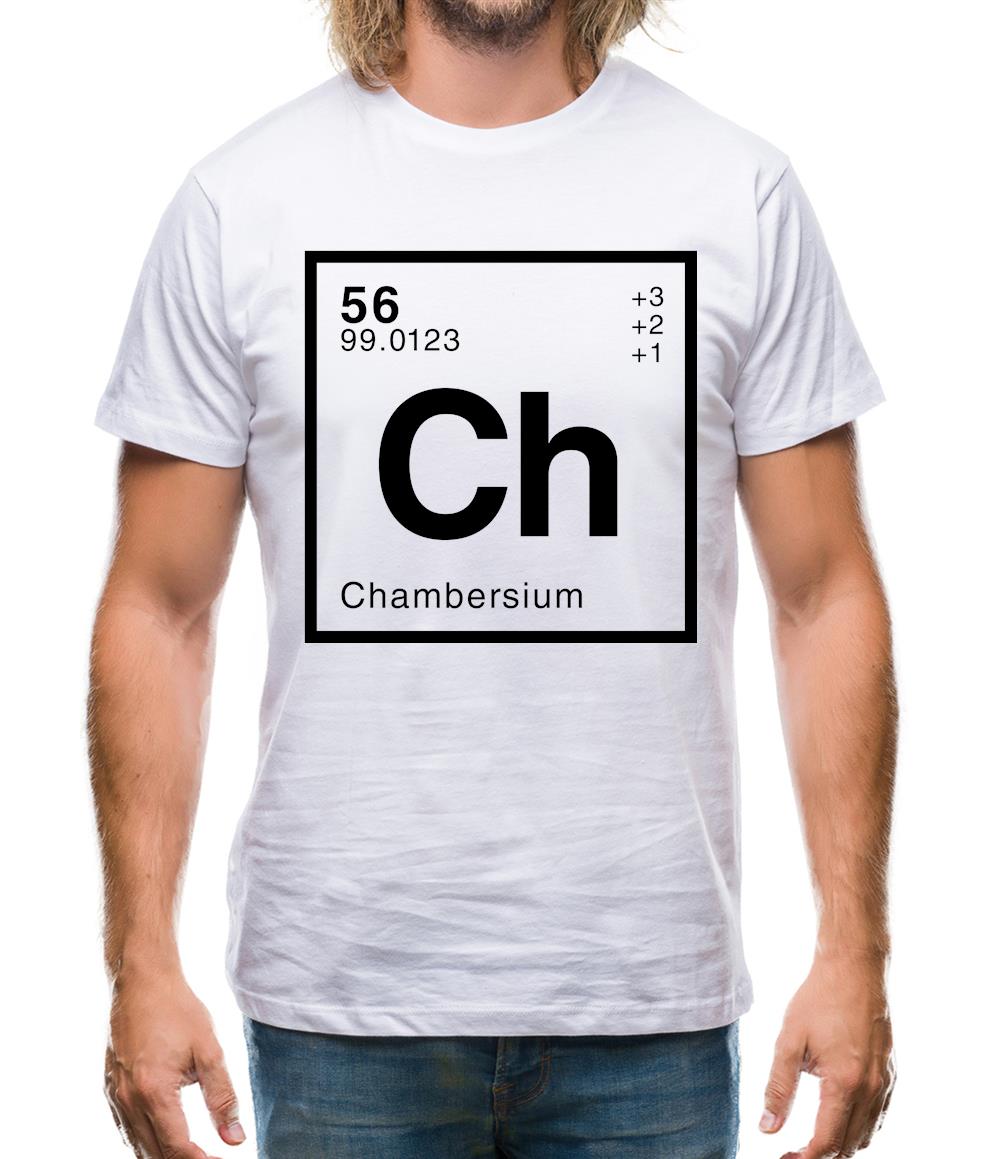 Chambers - Periodic Element Mens T-Shirt