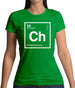 Chapman - Periodic Element Womens T-Shirt