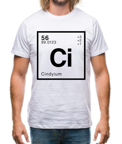 Cindy - Periodic Element Mens T-Shirt