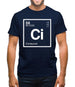 Cindy - Periodic Element Mens T-Shirt