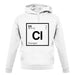Clara - Periodic Element unisex hoodie