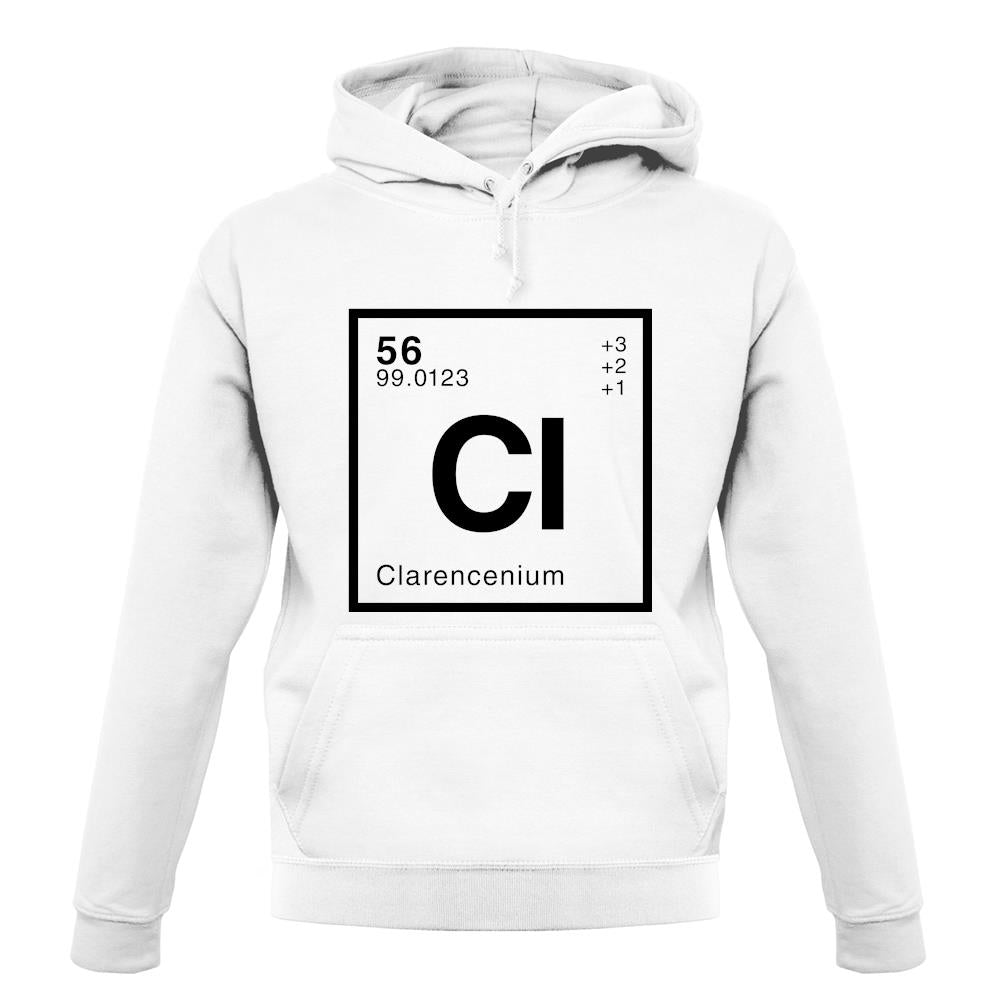 Clarence - Periodic Element unisex hoodie