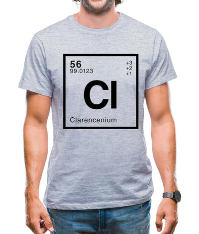 Clarence - Periodic Element Mens T-Shirt
