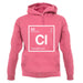 Claude - Periodic Element unisex hoodie