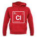 Claude - Periodic Element unisex hoodie