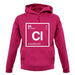 Claude - Periodic Element unisex hoodie