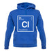 Claude - Periodic Element unisex hoodie