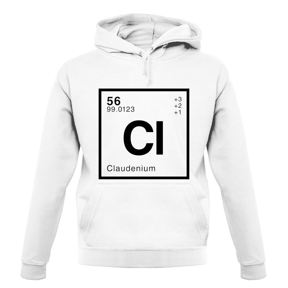 Claude - Periodic Element unisex hoodie
