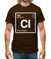 Claudia - Periodic Element Mens T-Shirt