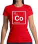 Colleen - Periodic Element Womens T-Shirt