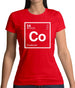 Cook - Periodic Element Womens T-Shirt