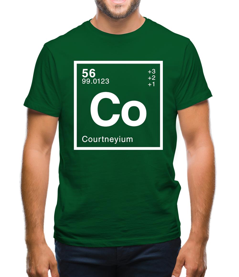 Courtney - Periodic Element Mens T-Shirt