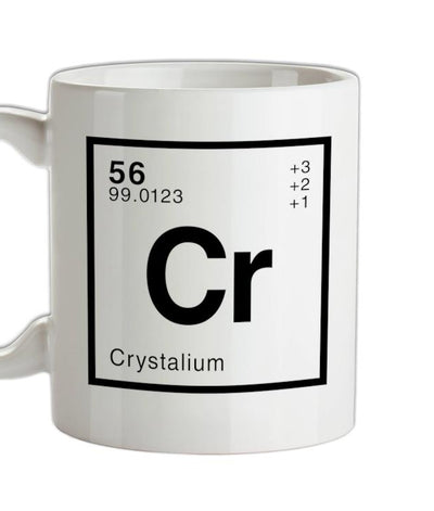 Element Name CRYSTAL Ceramic Mug