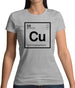 Cunningham - Periodic Element Womens T-Shirt