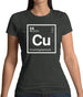 Cunningham - Periodic Element Womens T-Shirt