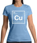 Cunningham - Periodic Element Womens T-Shirt