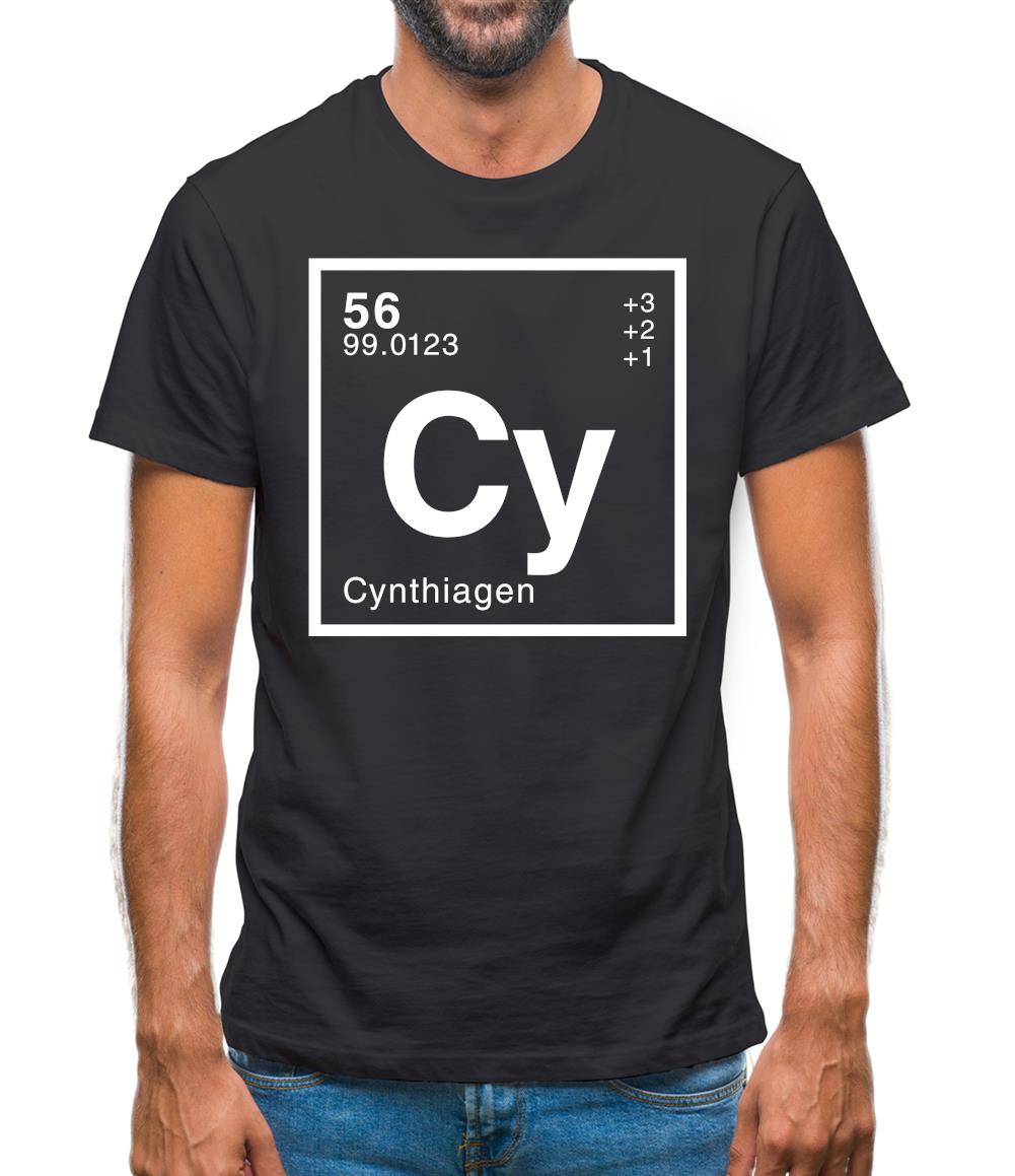 Cynthia - Periodic Element Mens T-Shirt