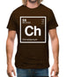 Christian - Periodic Element Mens T-Shirt