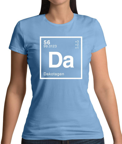 Dakota - Periodic Element Womens T-Shirt