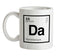 DANIEL - Periodic Element Ceramic Mug