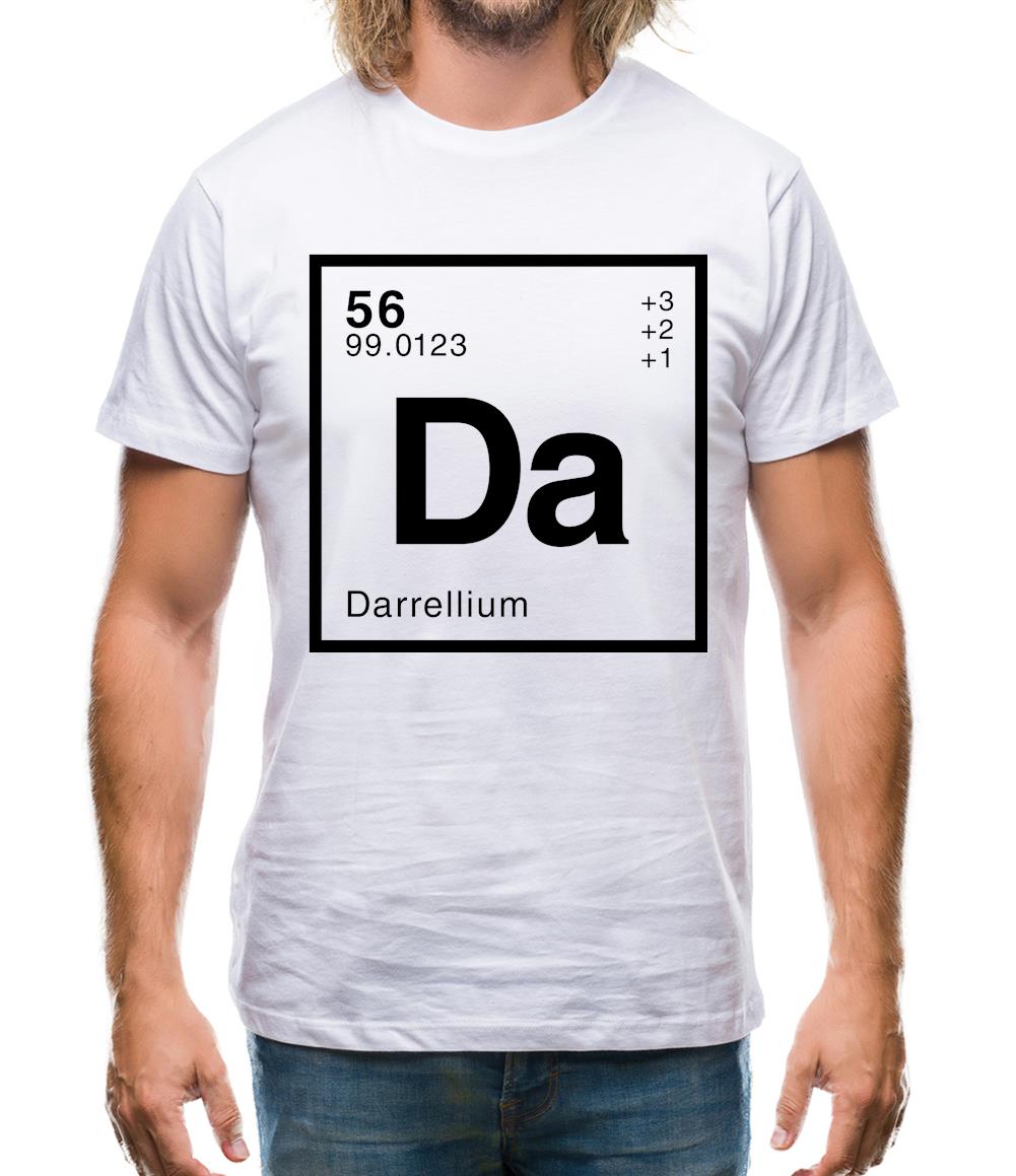 Darrell - Periodic Element Mens T-Shirt