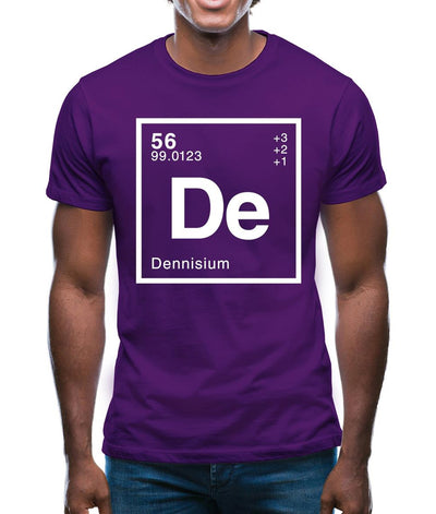 Dennis - Periodic Element Mens T-Shirt