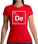 Derek - Periodic Element Womens T-Shirt