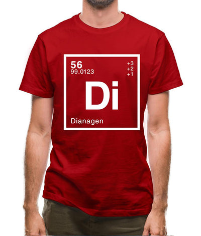Diana - Periodic Element Mens T-Shirt