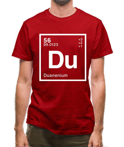 Duane - Periodic Element Mens T-Shirt