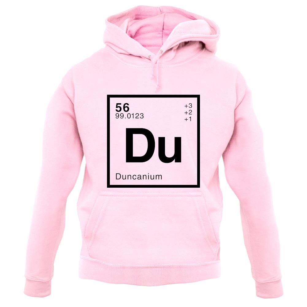Duncan - Periodic Element unisex hoodie