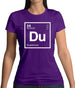Dustin - Periodic Element Womens T-Shirt