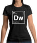 Dwight - Periodic Element Womens T-Shirt