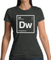 Dwight - Periodic Element Womens T-Shirt
