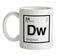 Element Name DWIGHT Ceramic Mug