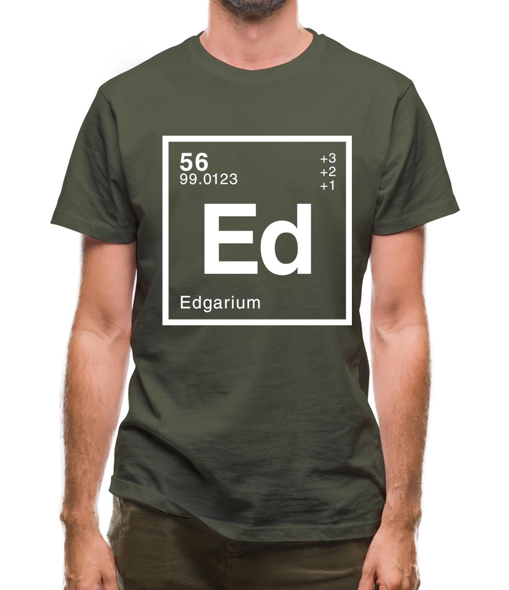 Edgar - Periodic Element Mens T-Shirt