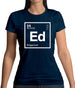 Edgar - Periodic Element Womens T-Shirt