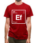 Efa - Periodic Element Mens T-Shirt