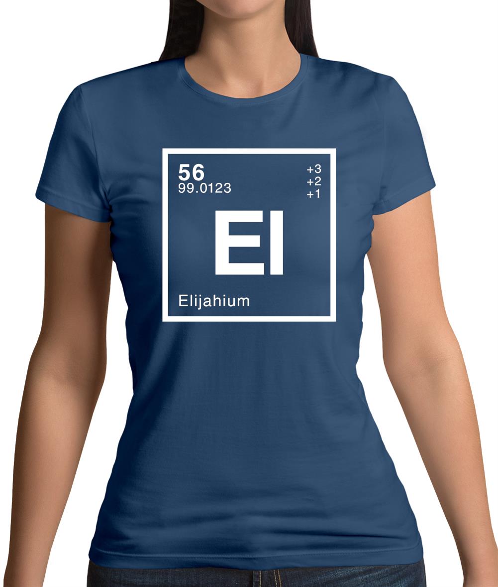 Elijah - Periodic Element Womens T-Shirt