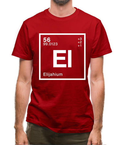 Elijah - Periodic Element Mens T-Shirt