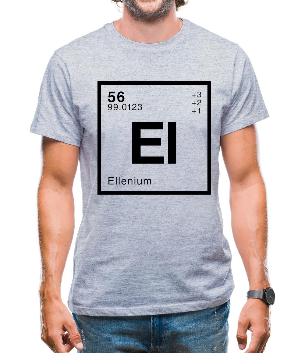 Ellen - Periodic Element Mens T-Shirt