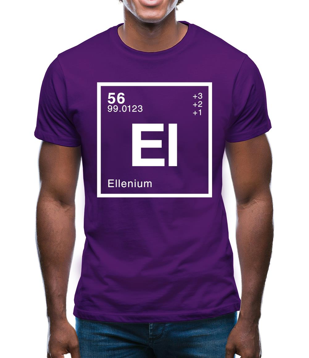 Ellen - Periodic Element Mens T-Shirt