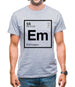 Emilia - Periodic Element Mens T-Shirt