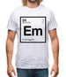 Emilia - Periodic Element Mens T-Shirt