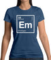 Emilia - Periodic Element Womens T-Shirt