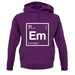 Emilia - Periodic Element unisex hoodie