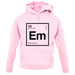 Emily - Periodic Element unisex hoodie