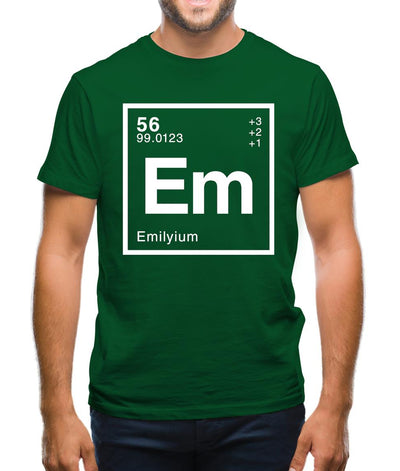 Emily - Periodic Element Mens T-Shirt
