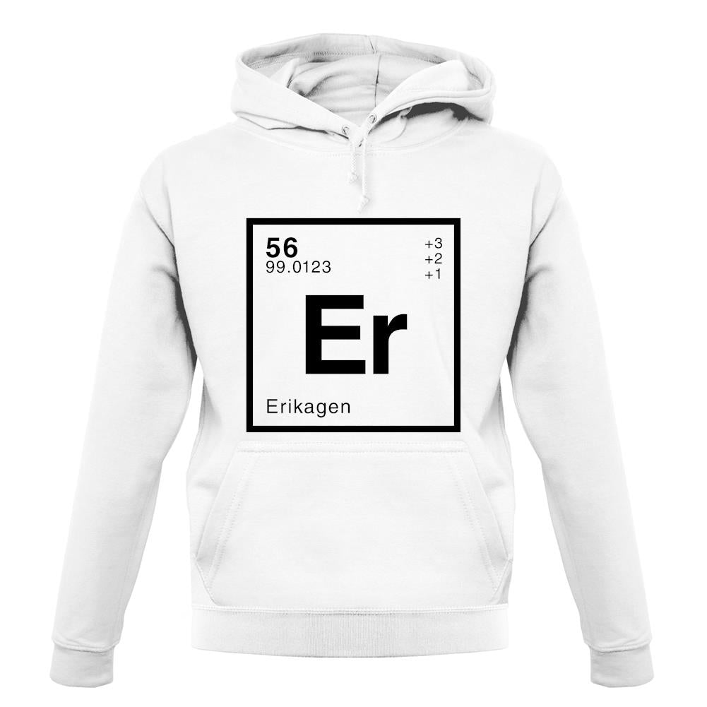 Erika - Periodic Element unisex hoodie